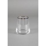 Rakle Avantgarde Platin 4'lü Su Bardağı Seti 420 cc - 4 Adet - 420 ml