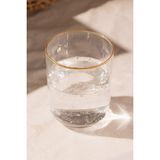 Rakle Bliss Gold 4'Lü Su Bardağı Seti 350 cc - 4 Adet - 350 ml