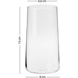 Rakle Dragonfly 4'lü Meşrubat Bardağı Seti 520 cc - 520 ml - Renkli