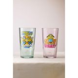 Rakle Minions 2'li Pembe Yeşil 570 cc Bardak Seti