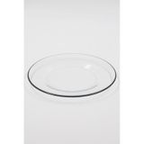 Rakle Pure Black 4'lü Pasta Tabağı Seti 19 Cm Renkli