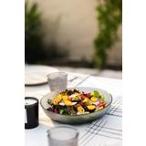 Rakle Splendid Cam 2'li Salata Kasesi Seti Füme 25 cm - 30 cm