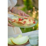 Rakle Splendid Cam 2'li Salata Kasesi Seti Yeşil 25 cm - 30 cm