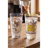 Rakle Tom And Jerry Ve Bugs Bunny 2'li Meşrubat Bardağı Seti 570 Cc Şeffaf