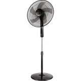 Raks 50 W Güçte Siyah Ayaklı Vantilatör 40 cm 5 Kollu Pervane ile Sessiz ve Yüksek Performans