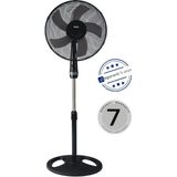Raks 55W 3 Fonksiyonlu Ayaklı Vantilatör 16 cm Güçlü Hava Akışı Özelliği ile Etkili Kullanım - Siyah