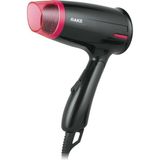 Raks Katlanabilir Seyahat Tipi Saç Kurutma Makinesi 1000 W 2 Kademe Isı Ayarı ve 1 Kademe Hız