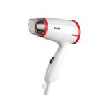 Raks Norda N-d 1000W Katlanabilir Seyahat Tipi Saç Kurutma Makinesi, 2 Kademeli Hız ve Sıcaklık Ayarı