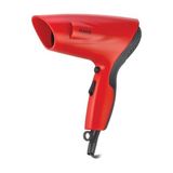 Raks Saç Kurutma Makinesi 1000W Kırmızı Seyahat Tipi 2 Kademeli Hız Ayarı ile Pratik Kullanım