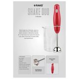 Raks Shake Duo 1200 Watt 600 Ml El Blender