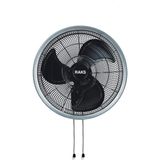 Raks WF20 Power Siyah 130 W Sanayi Tipi Duvar Vantilatörü