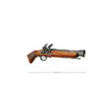 Rakun Home Denix Dekoratif Çakmaklı Karabina Tüfeği 39 Cm, Avusturya 18. Yüzyıl (Flintlock Blunderbuss)