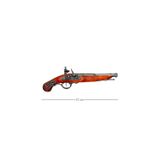 Rakun Home Denix Dekoratif Çakmaklı Tabanca 37 Cm, İngiltere 18. Yüzyıl (Flintlock Pistol)