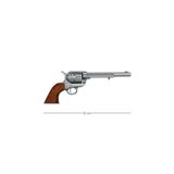 Rakun Home Denix Dekoratif Cal.45 Peacemaker Revolver 7½'' (35 Cm) , Amerika 1873