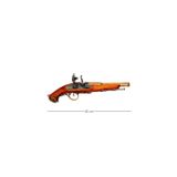 Rakun Home Denix Dekoratif Flintlock Pirate Pistol 36 Cm, 18. Yüzyıl