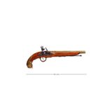 Rakun Home Denix Dekoratif Flintlock Pistol 43 Cm, Almanya 18. Yüzyıl