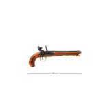 Rakun Home Denix Dekoratif Kentucky Tabanca 39 Cm, Amerika 19. Yüzyıl