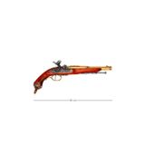 Rakun Home Denix Dekoratif Percussion Pistol 38 Cm, Brescia (İtalya) 1825