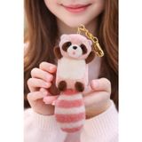 Rakun Peluş Oyuncak Anahtarlık - 10 CM