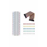 Rakunrobotik 3'Lü Set 830 Pin Breadboard 40 Pin Erkek-Erkek Jumper Kablo 50 A