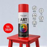 Ral3020 Kırmızı Prof. Sprey Boya Metal Ahşap Taş Plastik Ve Cam Yüzeylere Uygun Spray Boya 400 Ml