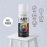 Ral9003 Beyaz Prof. Sprey Boya Metal Ahşap Taş Plastik Ve Cam Yüzeylere Uygun Spray Boya 400 Ml