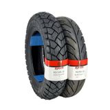 RALCO TYRES 90/100-10 VE 90/90-10 (TUBELESS - DUBLEKS) MOTOSİKLET LASTİK TAKIMI SPEEDBLASTER+F