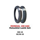 Ralco Tyres Mondial 100 Uag Motosiklet Lastik Seti 300-18 Tt Ve 90/90-18 Tt