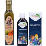 Ralila Organik Talkım Zencefilli ve Zerdeçallı Sirke ve Quercetin Ilaveli Resveratrol Atom - 1 Adet