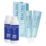 Raliss 2 Adet Raliss Saç Boyası 9.11 Yoğun Küllü Sarı -60 ml + 2 Adet Raliss Oksidasyon Kremi (90 ml )