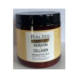 Raliss Elix Collagen&Keratin Onarıcı Saç Maskesi (Kuru ve Yıpranmış Saçlar İçin) 500 ml