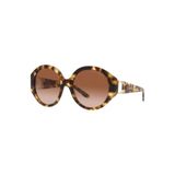Ralph Lauren 8188Q 605613 Oval Leopar Kadın Güneş Gözlüğü