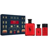 Ralph Lauren Polo Red Edt 125 Ml + Edt 40 Ml + 75 Gr Deostick Erkek Parfüm Seti