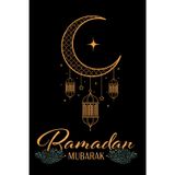 Ramadan moubarak Notebook: Lined Notebook / Journal Gift, 120 Pages, 6x9, Soft Cover, Matte Finish
