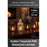 #Ramazan Asılabilir Plastik Led Işık Dekoratif Lamba Kubbe Kandil Hediyelik Süs Biblo Aydınlatma