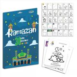Ramazan Ayı 30 Gün Resimli Boyama Seti