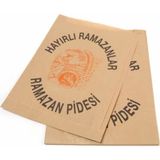 RAMAZAN PİDESİ ÇİZGİLİ ŞAMUA KRAFT KESE KAĞIDI 30X40CM 10 kg