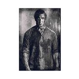 Rambo Last Blood Retro Klasik Film Posteri 9 Kanvas Poster Duvar Sanatı Dekor Baskılı Resim Tabloları Oturma Odası Yatak Odası Dekorasyonu Çerçevesiz: 12×18 inç (30×45cm)