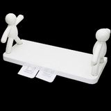 Rambo Manken Tutacaklı Plastik Etejer Yapışkanlı BÜYÜK=13.5X33CM (4887) - Çok Renkli