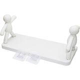 Rambo Manken Tutacaklı Plastik Etejer Yapışkanlı Büyük=13.5X33cm (5047)