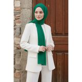 Ramellia Canlı Yeşil Rengi Doğal Bambu Şal – Tesettür Şal Hafif, Nefes Alan, Kaymaz Şal Yapı – Bambu Şal