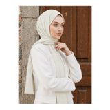 Ramellia Taş Rengi Doğal Bambu Şal – Tesettür Şal Hafif, Nefes Alan, Kaymaz Şal Yapı – Bambu Şal