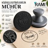 Rami Ramı Kişiye Özel Damga Mühür – Logo, Isim ve Yazıya Özel Tasarım – Paketleme ve Hobi Kaşesi