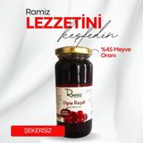 Ramiz Şekersiz Doğal Katkısız Vişne Reçeli 280 gr