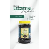 Ramiz Uslu Tipi Tamamen Tuzsuz Akhisar Siyah Kurutma Zeytin 1 Kg