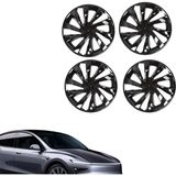 Ramm Tesla Juniper ELARA Jant Kapağı Seti 19 İnç - Parlak Siyah - Model Y Juniper Kasa Uyumlu - 19 inç