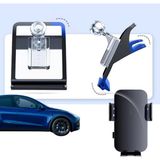 Ramm Tesla Model Y Güneş Enerjisi ile Çalışan Cep Telefonu Tutucu Siyah