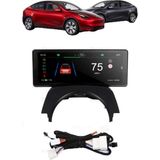 Ramm Tesla Model Y - Model 3 F62 Linux 6.2 Inç 2.5d IPS Orta Konsol Kontrol Paneli Ekran - Siyah