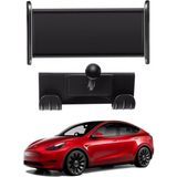 Ramm Tesla Model Y - Model 3 Ön Göğüse Takılan Tablet Tutucu ve Ikili Kanca - Siyah