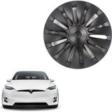 Ramm Tesla Model Y Solar Jant Kapağı - 19 Inç - Mat Siyah - 4 Adet Set